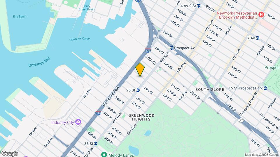 160 23rd St Mapa y Detalles de la Ubicación