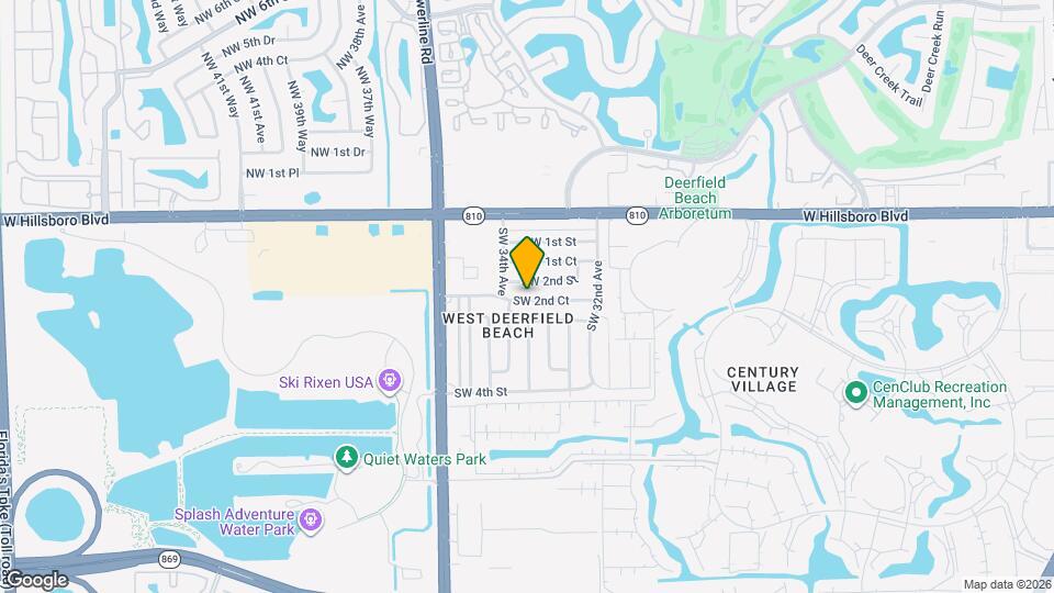 3345 SW 2nd Ct Map and Location Details