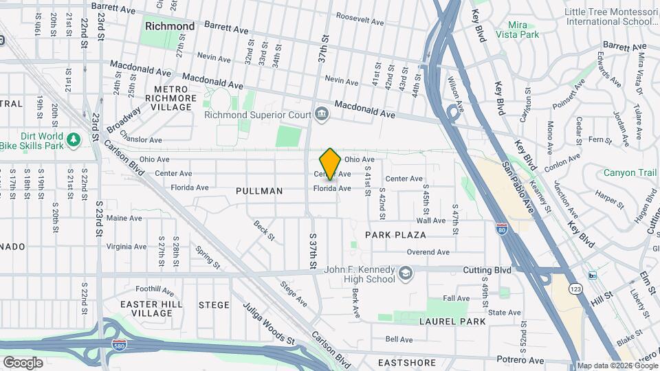 3817 Florida Ave Mapa y Detalles de la Ubicación