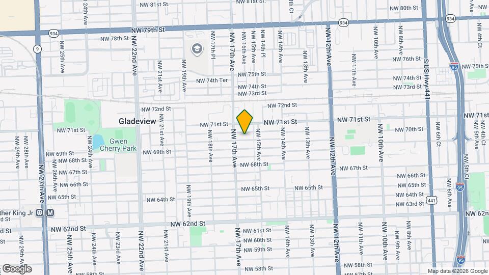 1541 NW 69th Terrace Mapa y Detalles de la Ubicación