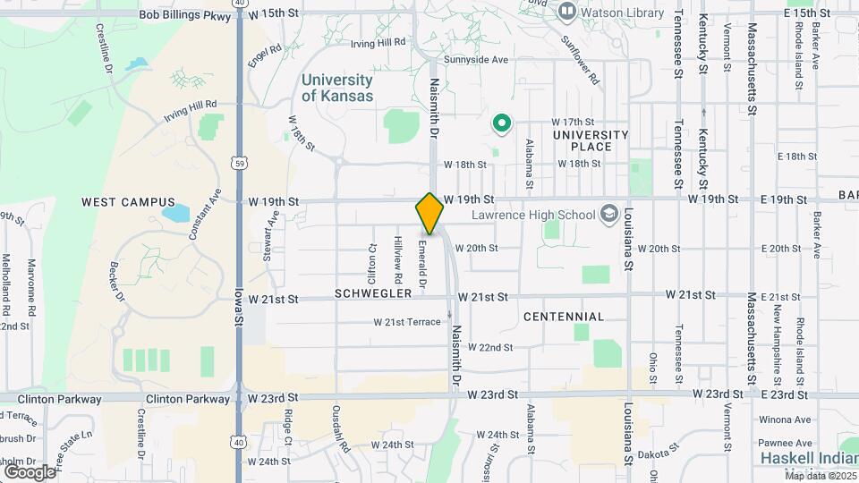 1934 Emerald Dr Map and Location Details