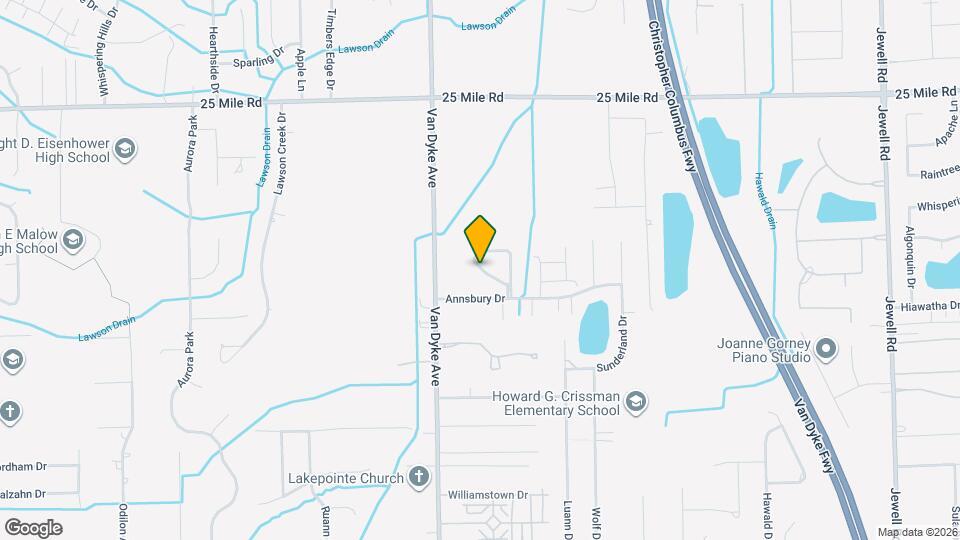 8170 W Annsbury Cir Map and Location Details