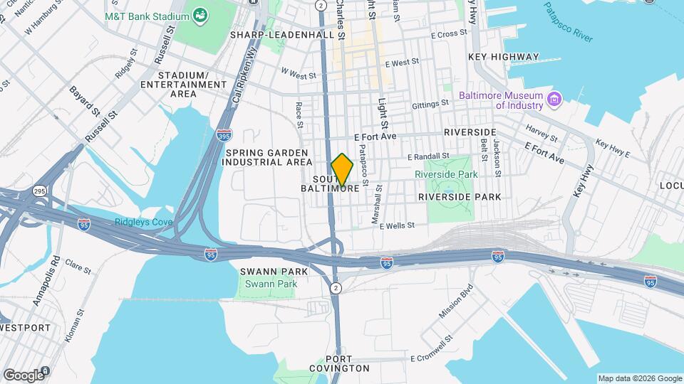 1705 Olive St Map and Location Details
