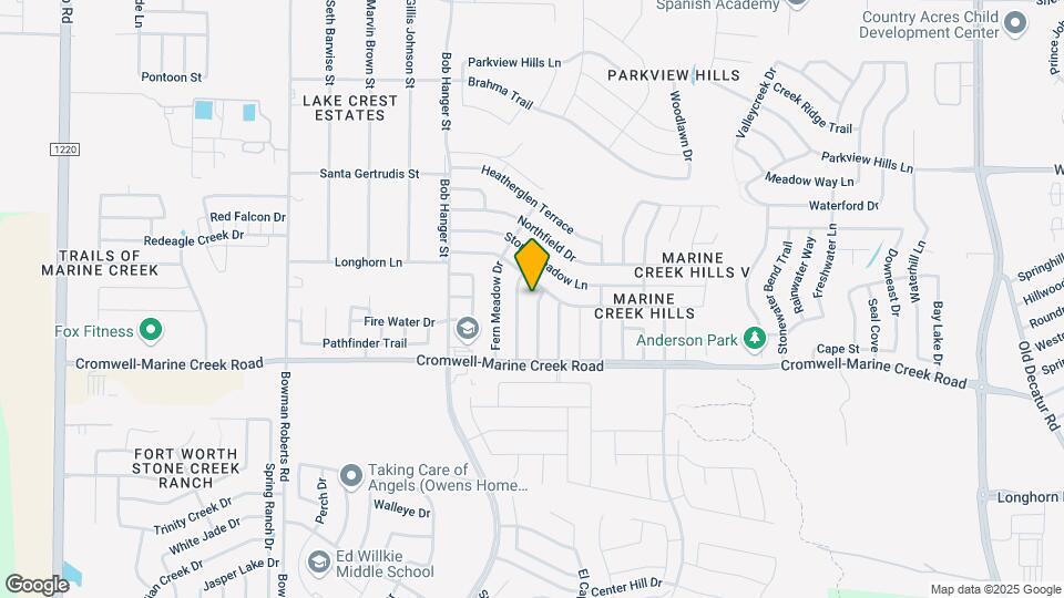 6421 Woodcreek Trail Map and Location Details