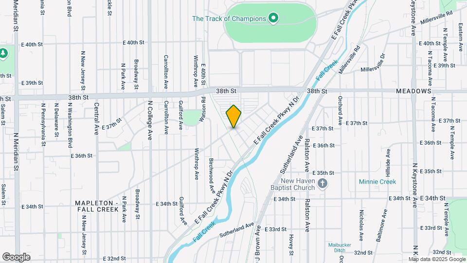 3610 Balsam Ave Map and Location Details