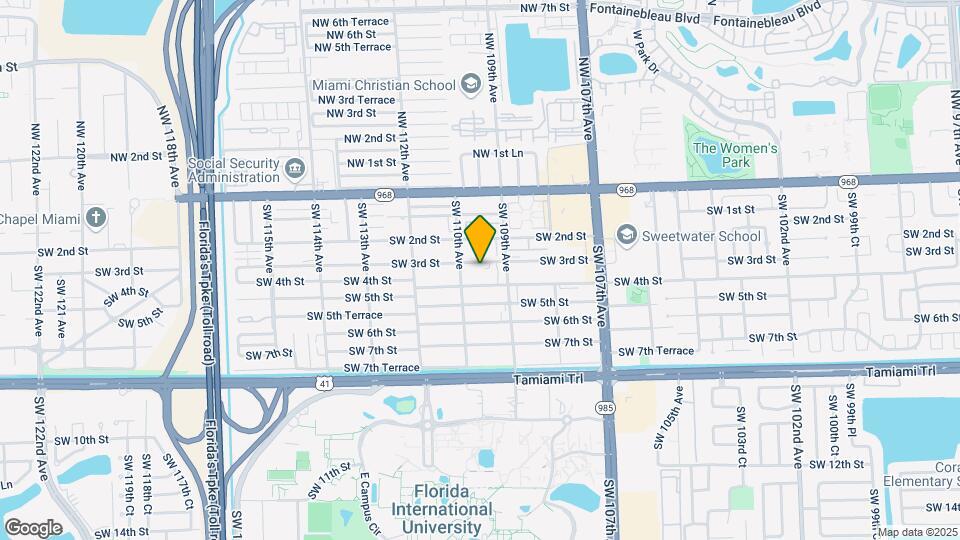 311 SW 110th Ave Map and Location Details