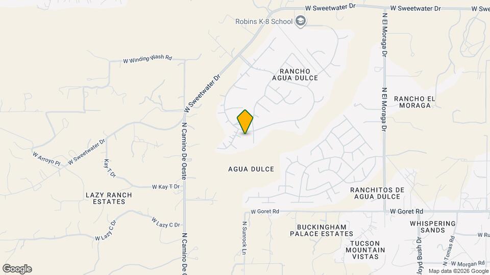 4312 W Nash Bend Pl Map and Location Details