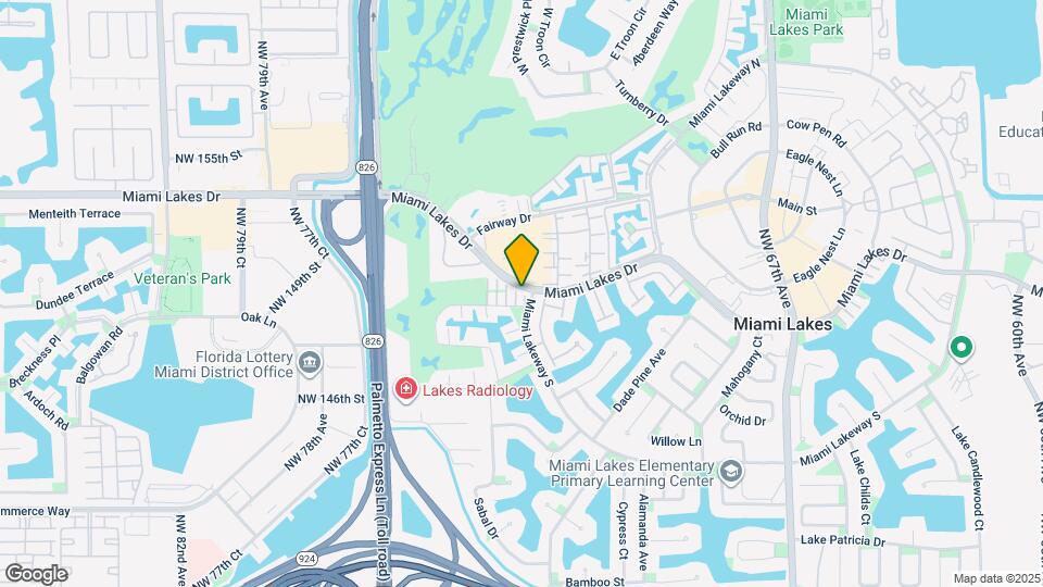 15012 Royal Palm Ave Map and Location Details