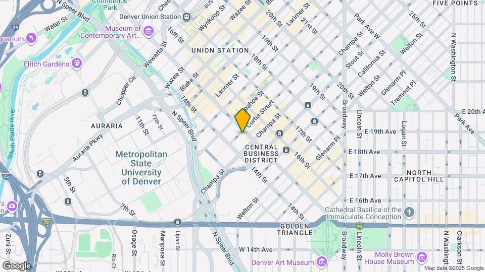 930 15th St Map and Location Details