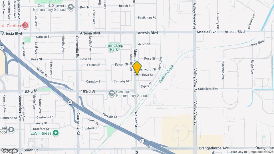 18013 Kensington Ave Map and Location Details