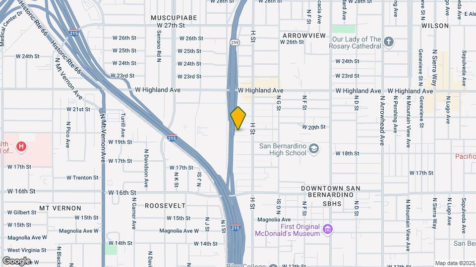 863 W Campus Way Map and Location Details