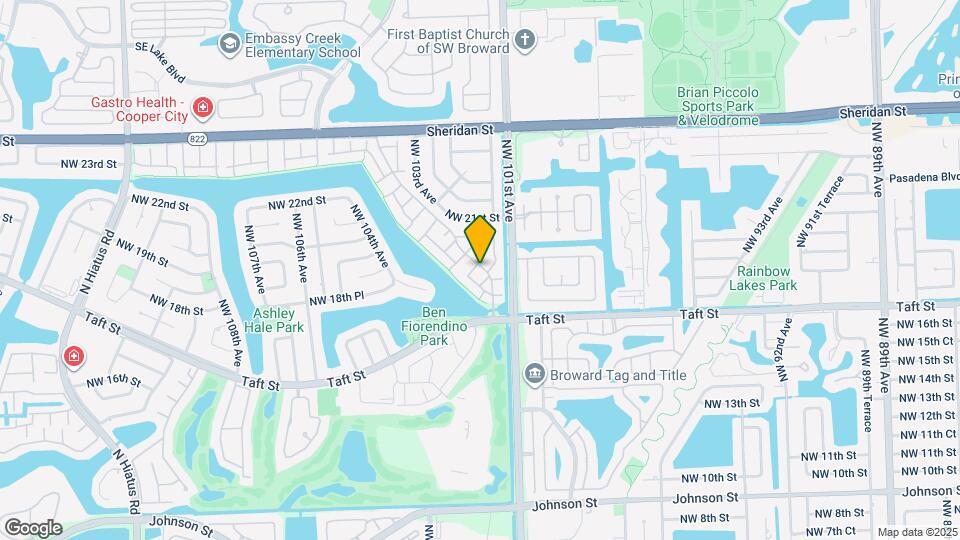 10250 Oleander Ct Map and Location Details