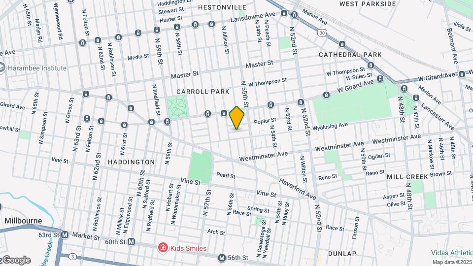 5540 Harmer St Map and Location Details