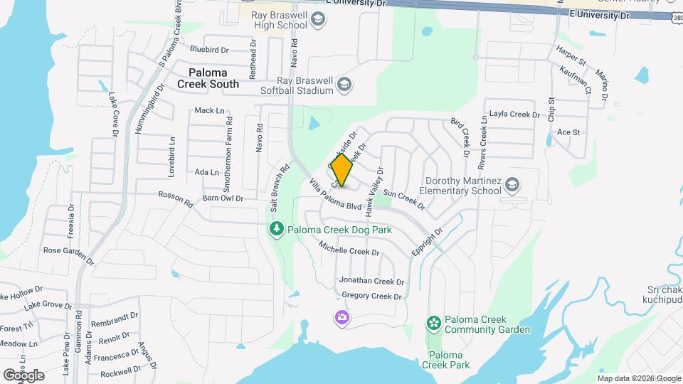 2108 Jasmine Valley Drive Map and Location Details