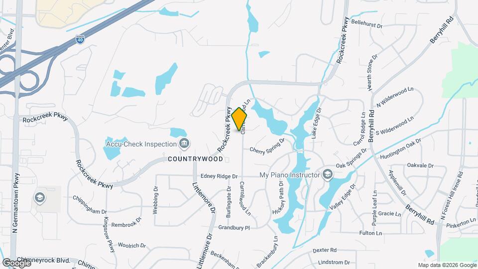 2391 Carrollwood Ln Map and Location Details