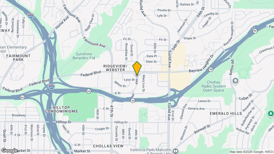 1308 49th St Map and Location Details