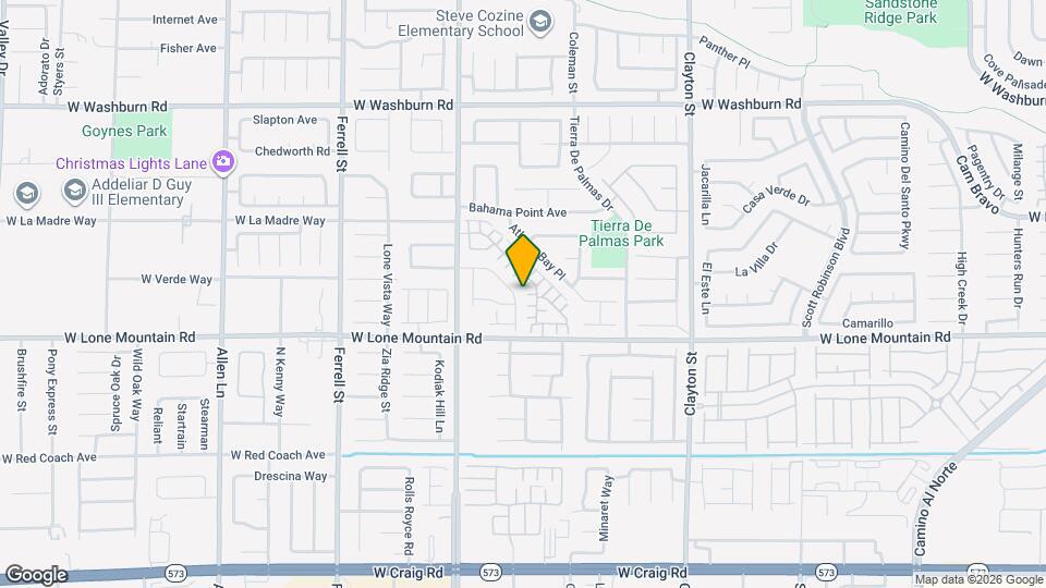 4848 Blushing Star St Map and Location Details