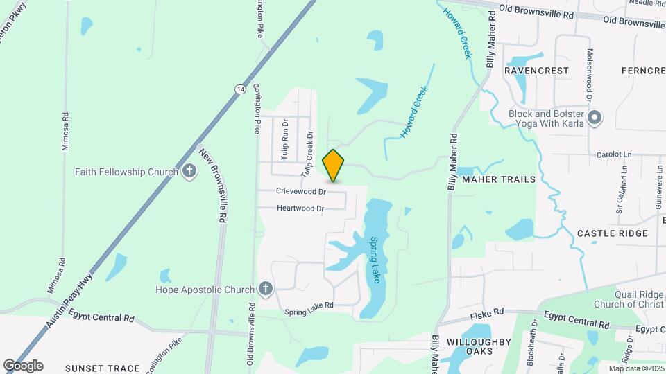 5756 Crievewood Dr Map and Location Details