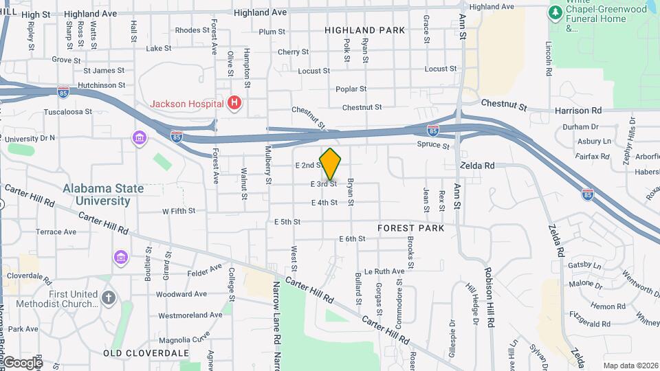 2208 E 3rd St Map and Location Details