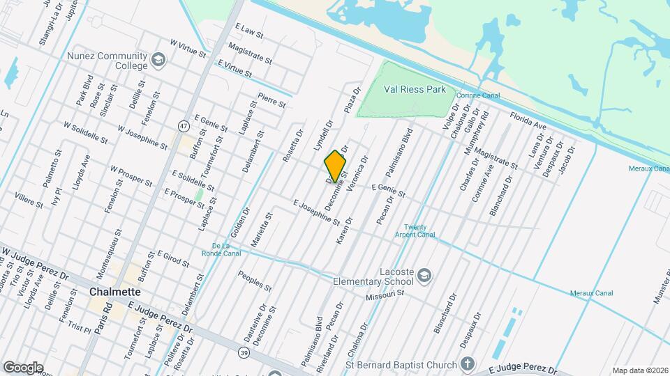 3508 Decomine St Map and Location Details