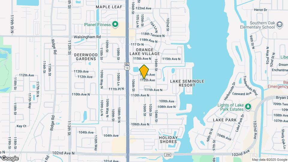 10532 112th Ave Mapa y Detalles de la Ubicación