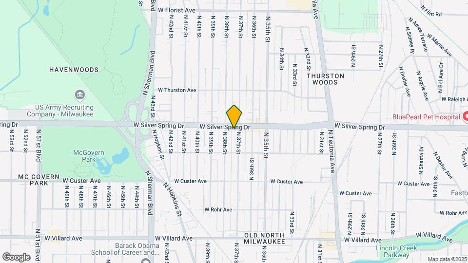 5563 N 37th St Mapa y Detalles de la Ubicación