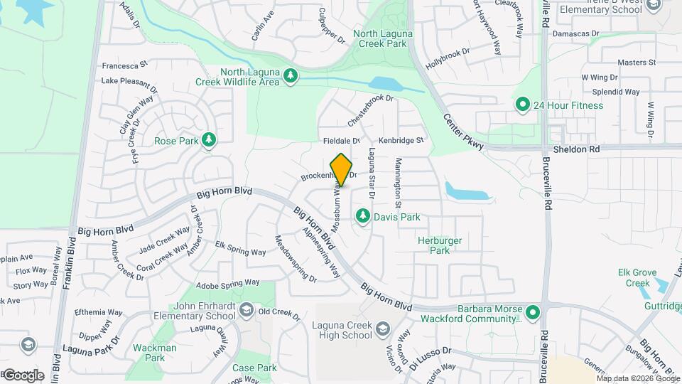 8847 Mossburn Way Map and Location Details