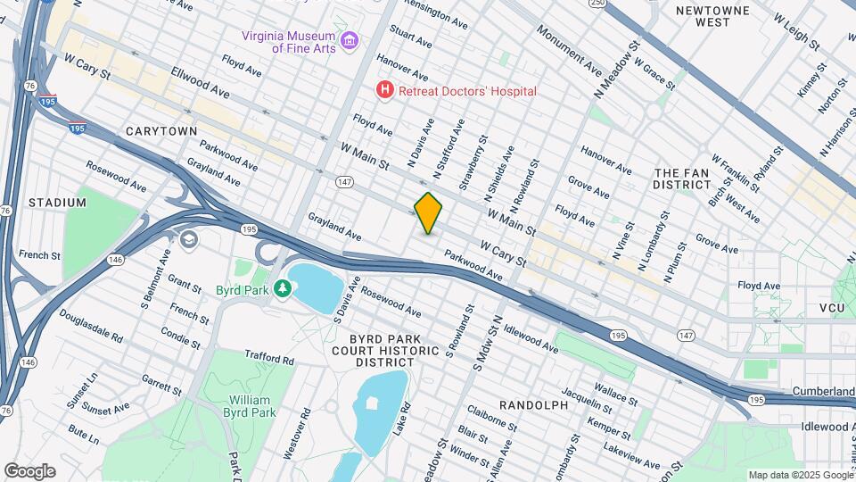 2306-2310 Parkwood Ave Mapa y Detalles de la Ubicación