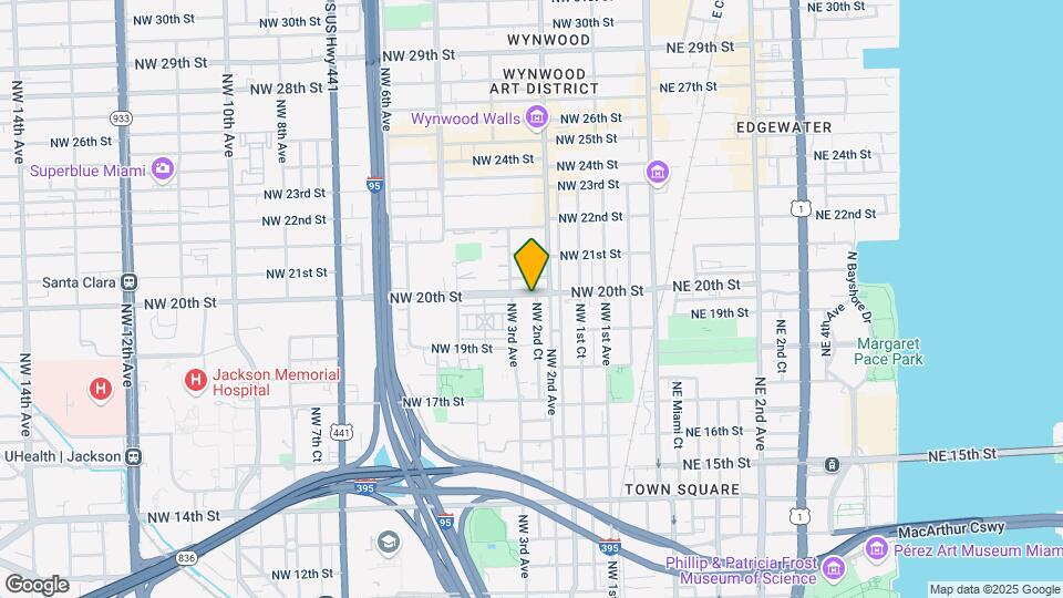 1950 NW 2nd Ct Mapa y Detalles de la Ubicación