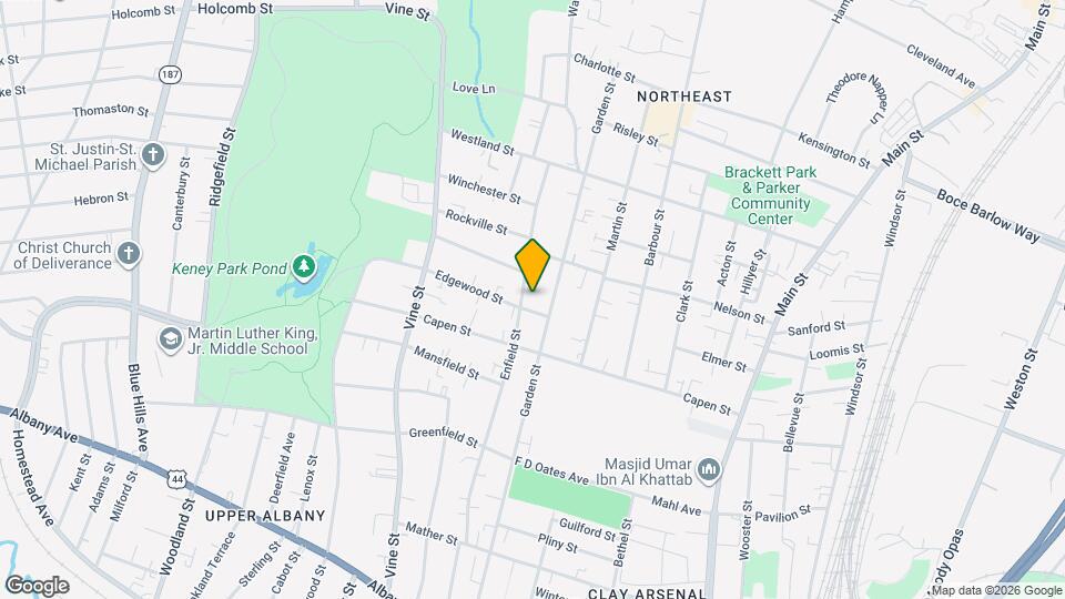 497-499-499 Edgewood St Map and Location Details