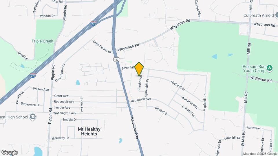 10917 Birchridge Dr Map and Location Details