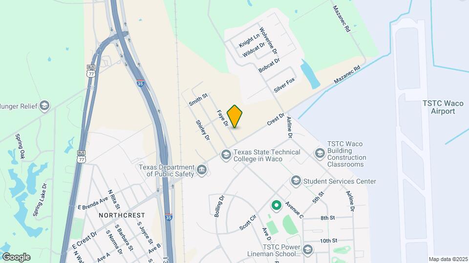 105 Faye Dr Map and Location Details