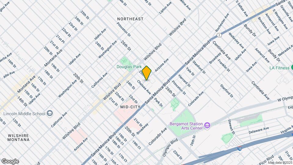 2452 Arizona Ave Map and Location Details