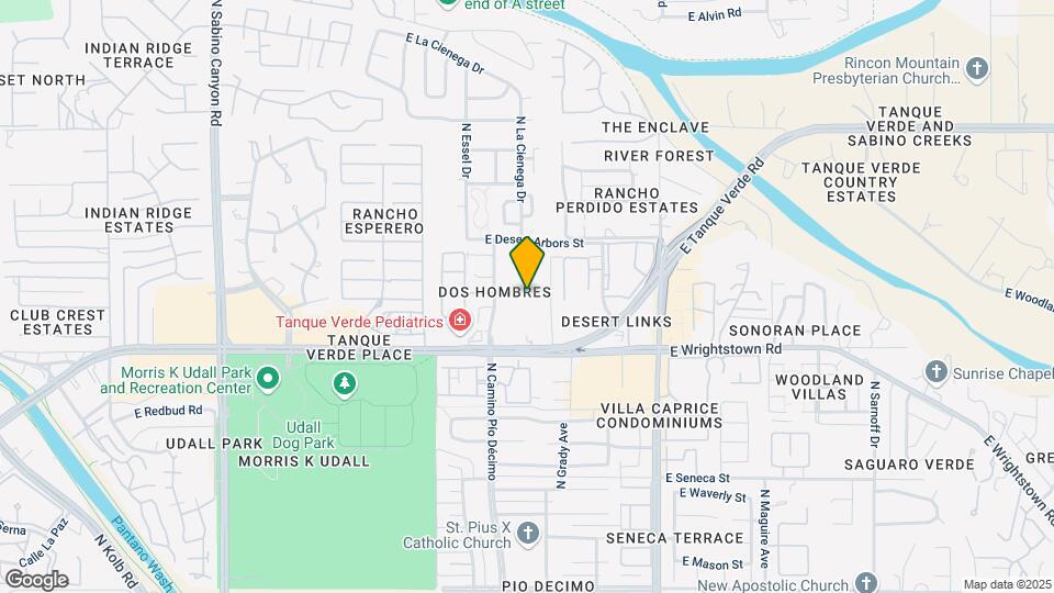 Tanque Verde Apartments Map and Location Details