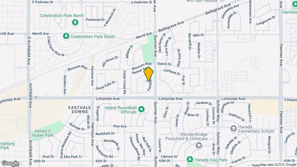 6033 Fairlane Ave Map and Location Details