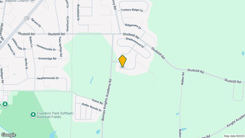 4349 Summerlin Dr Map and Location Details