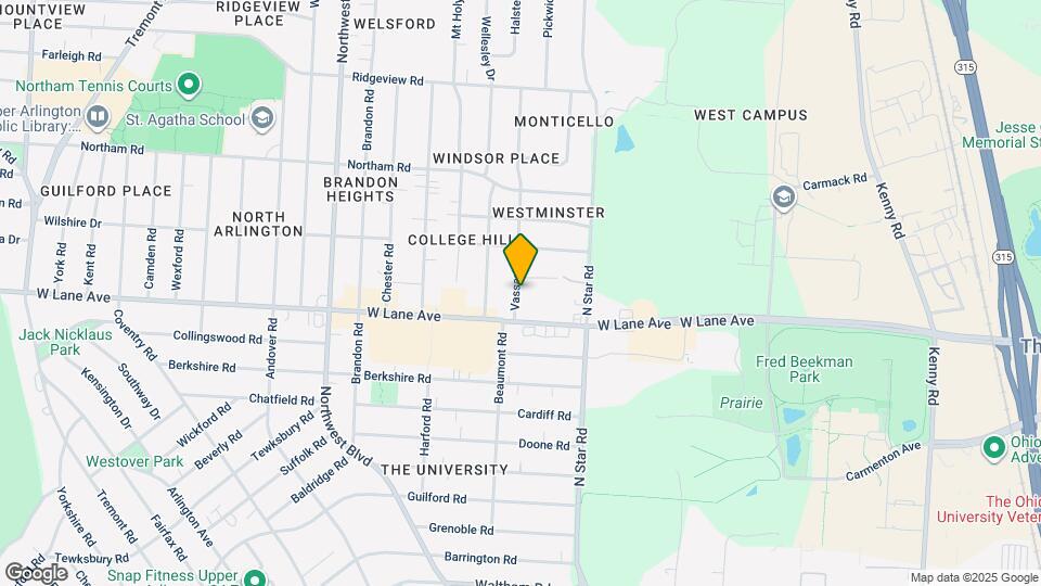 2474 Vassar Pl Mapa y Detalles de la Ubicación