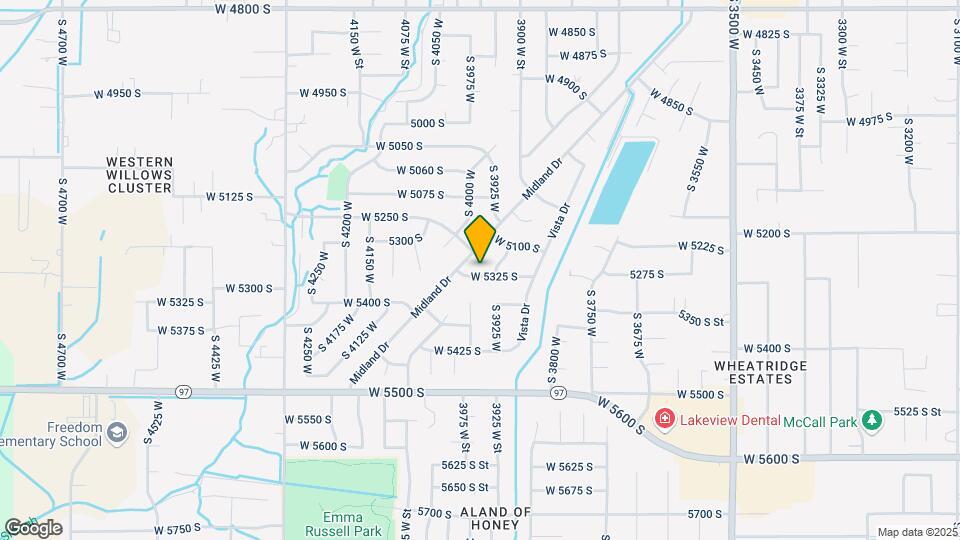 3948 W 5325 S Map and Location Details
