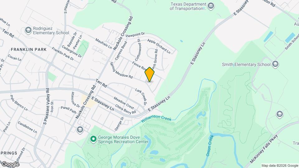 5708 Spring Meadow Rd Map and Location Details