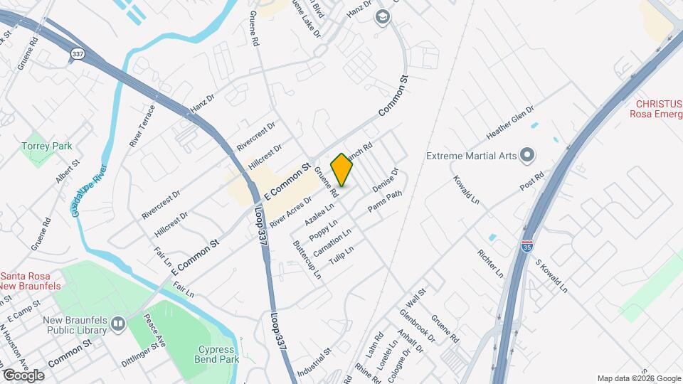 1409 Azalea Ln Map and Location Details