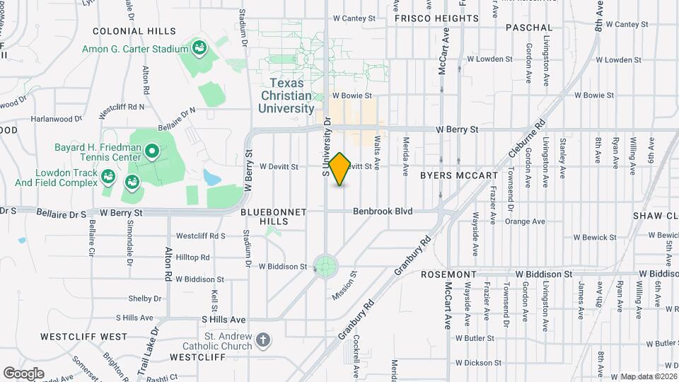 3232 Cockrell Ave Map and Location Details