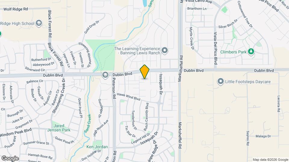 7618 Red River Way Mapa y Detalles de la Ubicación