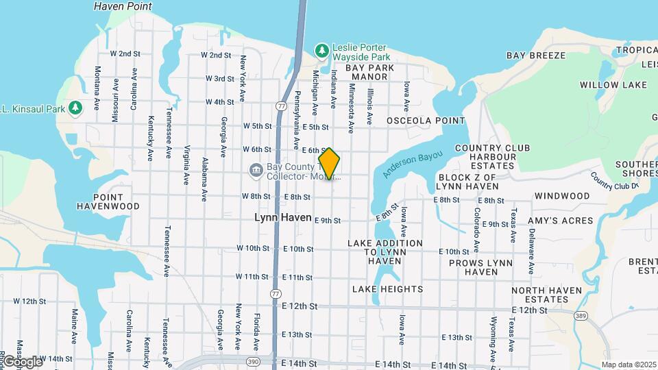 706 Indiana Ave Map and Location Details