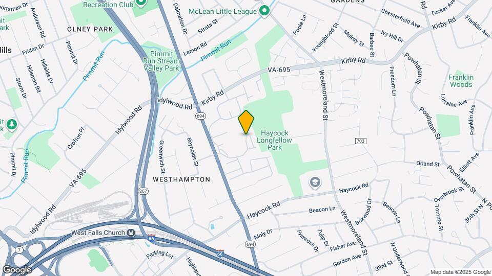 2100 Glenn Spring Ct Map and Location Details