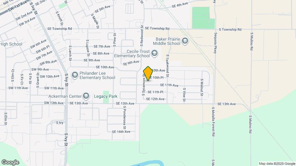 1608 SE 11th Ave Map and Location Details