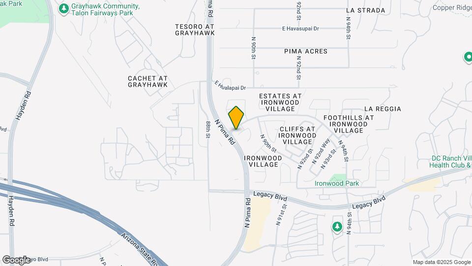 8910 E Maple Dr Map and Location Details