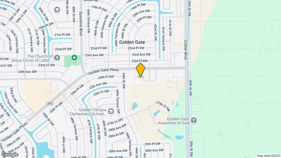 2491 43rd St SW Map and Location Details