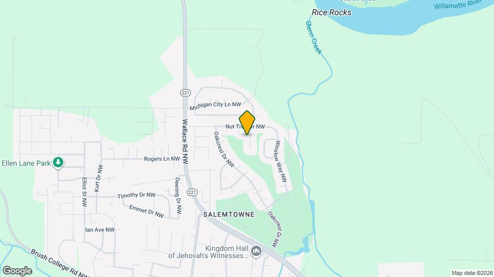 3357 Walnut Pl NW Map and Location Details