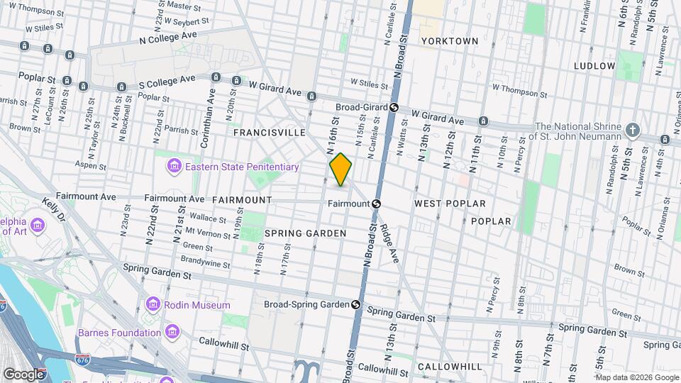 1504 Swain St Map and Location Details