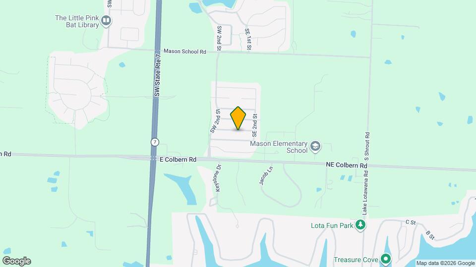 108 SE Rose Garden Ln Mapa y Detalles de la Ubicación